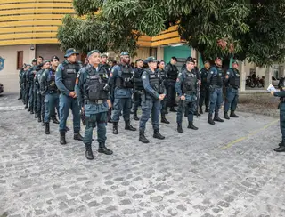Polícia Militar reforça segurança na Arena Batistão em noite de solidariedade