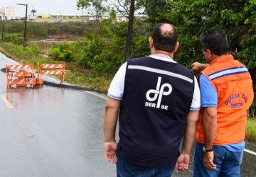 Governo de Sergipe segue monitorando vias que sofreram danos após chuvas da última semana