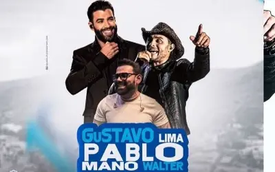 Prefeito anuncia shows de Gusttavo Lima, Pablo e Mano Walter para festa de emancipação política de Mata Grande em Alagoas