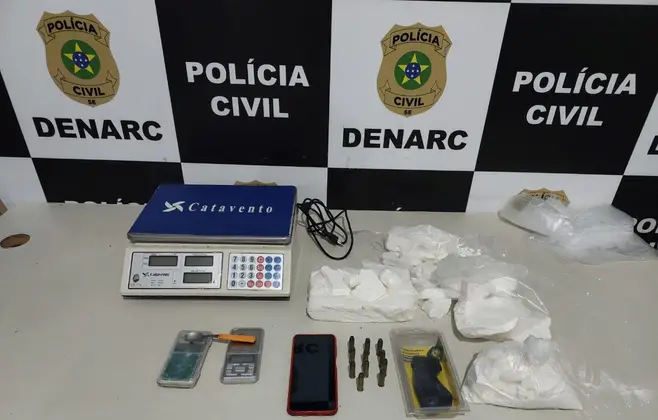 Polícia Civil prende homem em flagrante com 3 kg de cocaína na Zona Norte de Aracaju